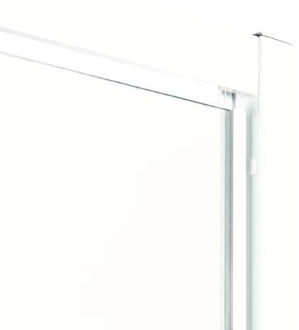 Porte de douche pivotante "Onega" l. 70 cm en verre aspect dépoli - Cooke and Lewis - Brico Dépôt