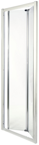 Porte de douche pliante 2 volets "Onega" l. 80 cm en verre transparent - Cooke and Lewis - Brico Dépôt