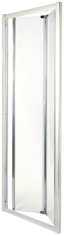 Porte de douche pliante "Onega" 2 volets l. 90 cm en verre transparent - Cooke and Lewis - Brico Dépôt