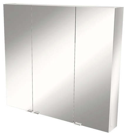Armoire de salle de bains miroir "Imandra" L.100 x H.90 x P.15 cm - GoodHome - Brico Dépôt