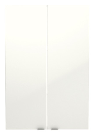 Armoire de salle de bains "Imandra" Blanc - L.60 x H.90 x P.15 cm - GoodHome - Brico Dépôt