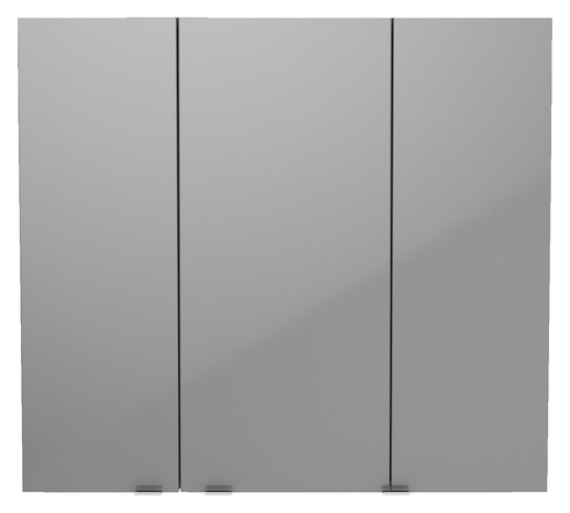 Armoire de salle de bains grise Imandra L.100 x H.90 x P.15 cm - GoodHome - Brico Dépôt