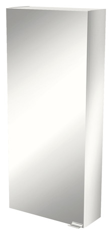 Armoire de salle de bains miroir "Imandra" L.40 x H.90 x P.15 cm - GoodHome - Brico Dépôt