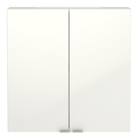 Armoire de salle de bains blanc Imandra L.60 x H.60 x P.15 cm - GoodHome - Brico Dépôt