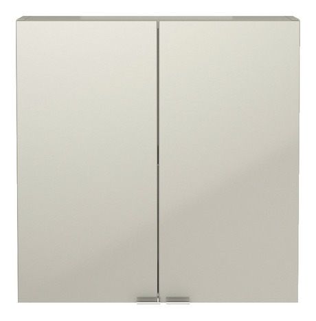 Armoire de salle de bains taupe Imandra L.60 x H.60 x P.15 cm - GoodHome - Brico Dépôt