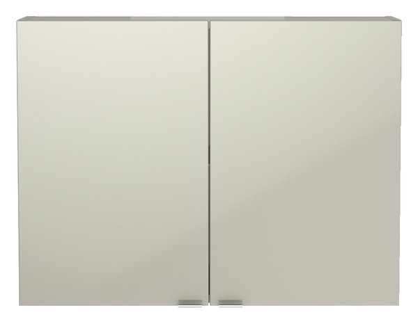 Armoire de salle de bains taupe Imandra L.80 x H.60 x P.15 cm - GoodHome - Brico Dépôt