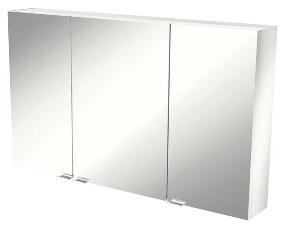 Armoire de salle de bains miroir Imandra L.100 x H.60 x P.15 cm - GoodHome - Brico Dépôt