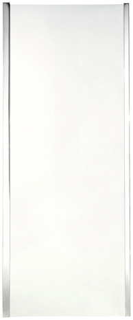 Paroi de douche latérale "Onega" l.80 cm en verre transparent - Cooke and Lewis - Brico Dépôt