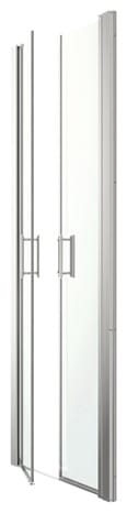 Porte de douche battante "Beloya" l.70 cm en verre transparent - GoodHome - Brico Dépôt