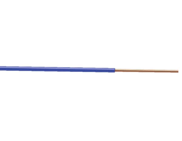 Fil électrique H07VU 1,5 mm² bleu 16 Ampères - 100 m - Brico Dépôt