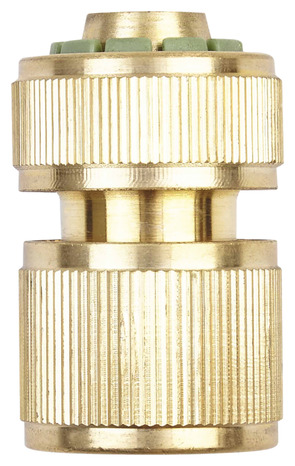 Raccord rapide en laiton pour tuyau - Ø 12,5 à 15 mm - Brico Dépôt