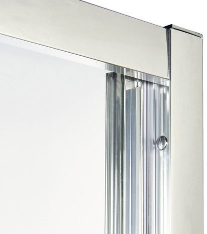 Porte de douche coulissante 2 volets "Onega" l. 100 cm en verre transparent - Cooke and Lewis - Brico Dépôt