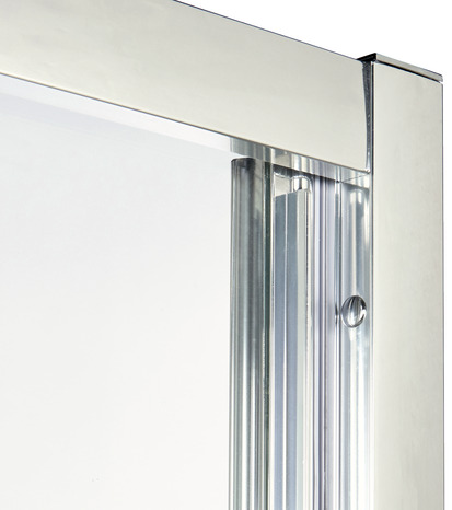 Porte de douche coulissante 2 volets "Onega" l. 120 cm en verre transparent - Cooke and Lewis - Brico Dépôt
