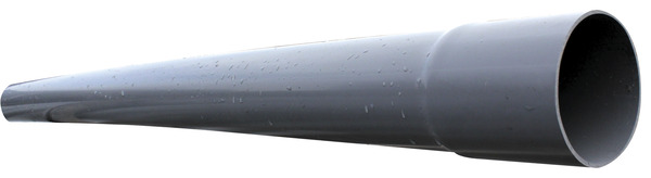 Tube PVC compact pour l'évacuation des eaux usées Ø 100 mm L. 2 m - Fitt - Brico Dépôt