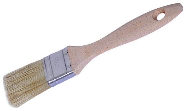 Pinceau plat manche en bois - 40 mm - Diall - Brico Dépôt
