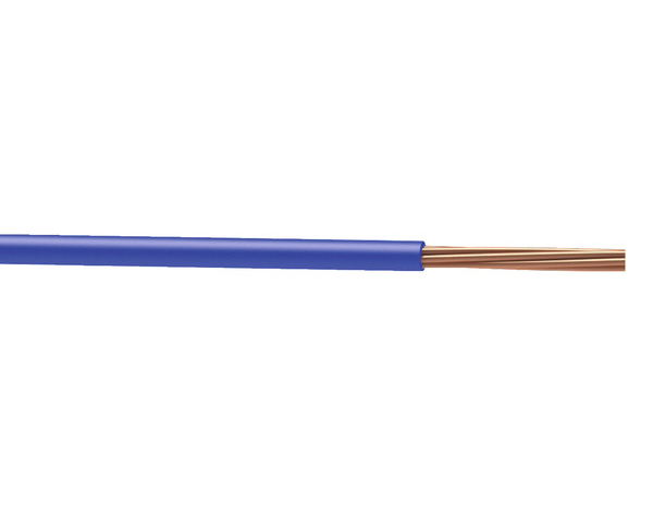 Fil électrique H07VR 6 mm² bleu - 25 m - Nexans - Brico Dépôt