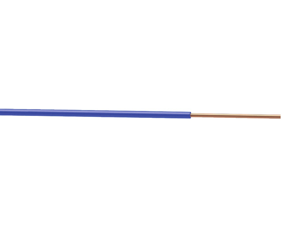 Fil électrique H07VU 1,5 mm² bleu - 5 m - Nexans - Brico Dépôt