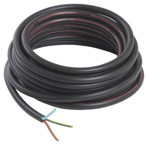 Câble électrique R2V 3G1,5 mm² noir - 5 m - Nexans - Brico Dépôt