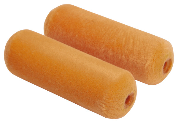 2 manchons mousse floquée orange 100 mm - Diall - Brico Dépôt