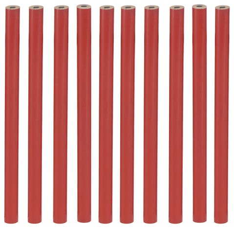 Lot de 10 crayons de menuisier en bois - Brico Dépôt