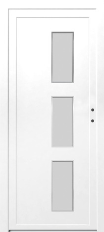 Porte d'entrée PVC "Denali" H. 215 x l. 90 cm droite - Brico Dépôt