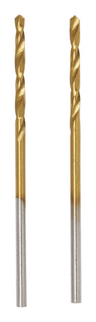 Lot de 2 forets métaux tin 1,5 x 40 mm - Erbauer - Brico Dépôt