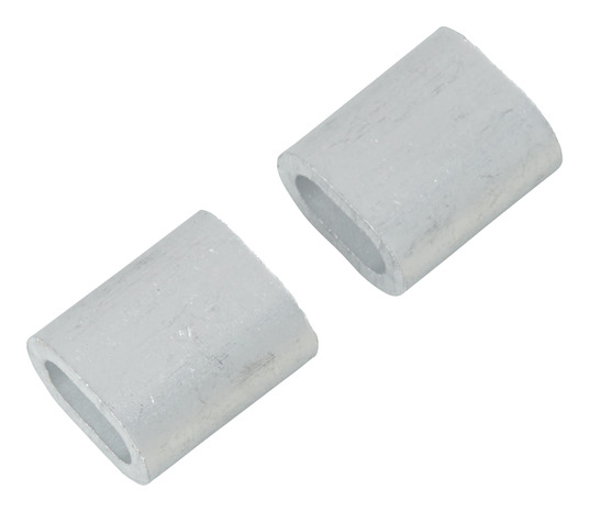 Lot de 2 manchons en aluminium 4 mm - Diall - Brico Dépôt