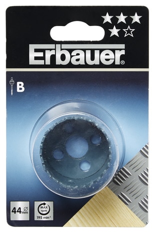 Scies cloches bi-métal Ø 44 mm - Erbauer - Brico Dépôt