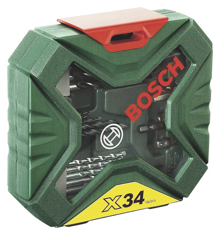 Coffret mixte X-Line - 34 pièces - Bosch - Brico Dépôt