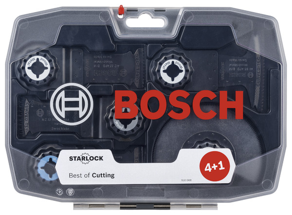 Coffret 5 accessoires Starlock Best of cutting - Bosch - Brico Dépôt