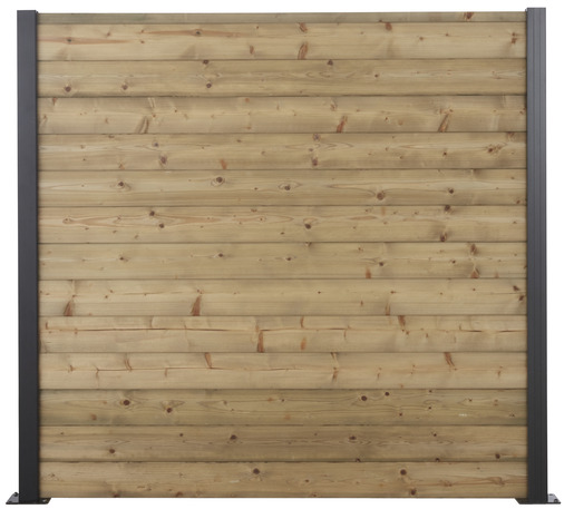 Lame de clôture pin "Neva" - L. 1,80 m x 14,5 cm x Ép 21 mm - Blooma - Brico Dépôt