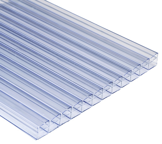 Plaque polycarbonate transparente 2 m x 16 mm - Brico Dépôt