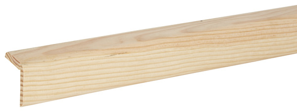 Baguette d'angle en pin 2,40 m - section 45 x 45 mm - Brico Dépôt