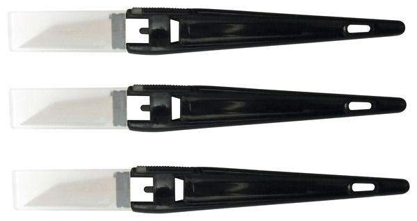 Lot de 3 couteaux de modélisme jetables ''scalpels'' 10 mm (kn21) - Brico Dépôt