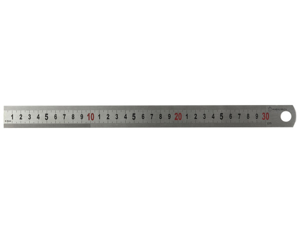 Règle en métal 30 cm - Magnusson - Brico Dépôt