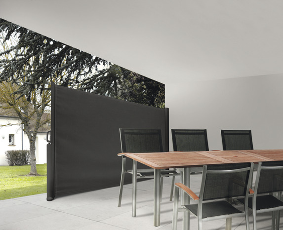 Store occultant horizontal gris L. 1,6 m x H. 3 m - Blooma - Brico Dépôt
