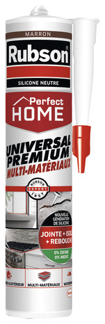 Mastic Perfect Home Universal Premium marron cartouche 280 ml - Rubson - Brico Dépôt