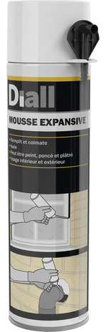 Mousse expansive - 500 ml - Diall - Brico Dépôt