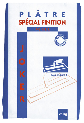 Plâtre spécial finition Joker - sac de 25 kg - Placoplâtre - Brico Dépôt