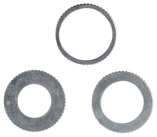 Lot 3 bagues de réduction alésage pour lame de scie circulaire 30 mm - Erbauer - Brico Dépôt
