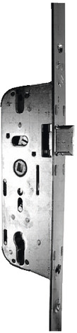 Crémone serrure ajustable pour portes d'entrée en bois - axe 40 mm H. 1,24 m - Handix - Brico Dépôt