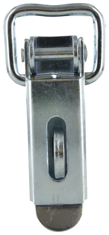 Fermoir avec porte-cadenas et crochet en acier zingué 76 mm - Handix - Brico Dépôt