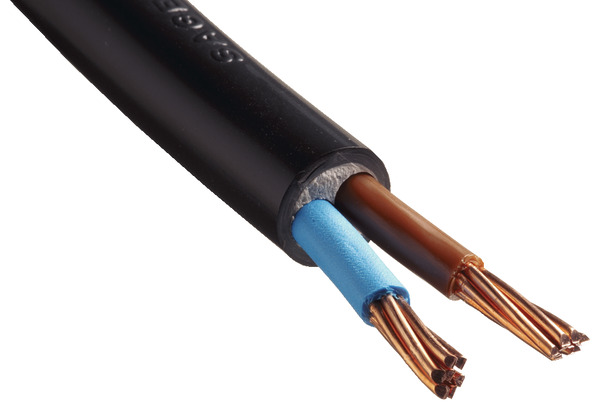 Câble électrique R2V 2 x 10 mm² noir - Vendu au mètre - Nexans - Brico Dépôt