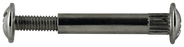 Vis de liaison en acier nickelé 25x35 mm pour meubles et caissons - 20 pièces - Handix - Brico Dépôt