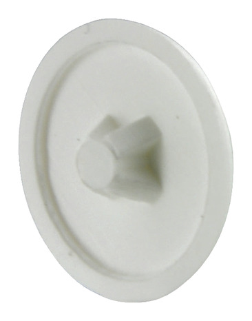 20 cache-vis blancs en plastique pour vis VBA à empreinte cruciforme Ø 3 à 5 mm - Handix - Brico Dépôt