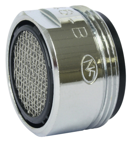 Aérateur pour robinetterie, chromé mâle 24/100 mm - Somatherm - Brico Dépôt