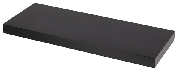 Tablette noire gloss ep.38mm 60cm - GoodHome - Brico Dépôt