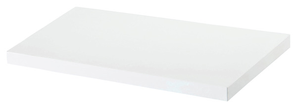 Tablette blanche L. 30 x p. 19 cm - Ép. 18 mm - GoodHome - Brico Dépôt