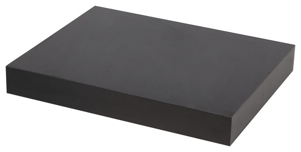Tablette noire l. 30 cm x p. 23,5 cm - ép. 38 mm - GoodHome - Brico Dépôt