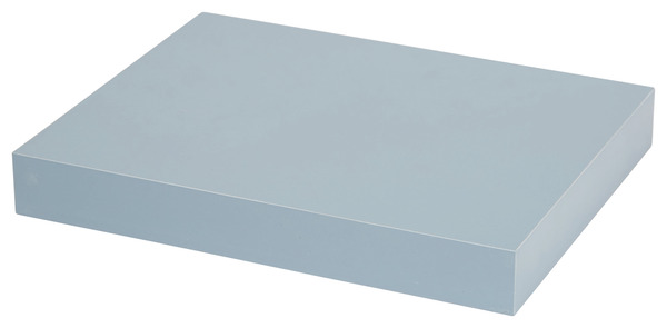 Tablette bleu gris l. 30 cm x p. 23,5 cm - ép. 38 mm - Form - Brico Dépôt